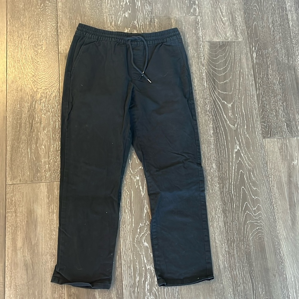 Men’s RVCA black chinos - drawstring size M